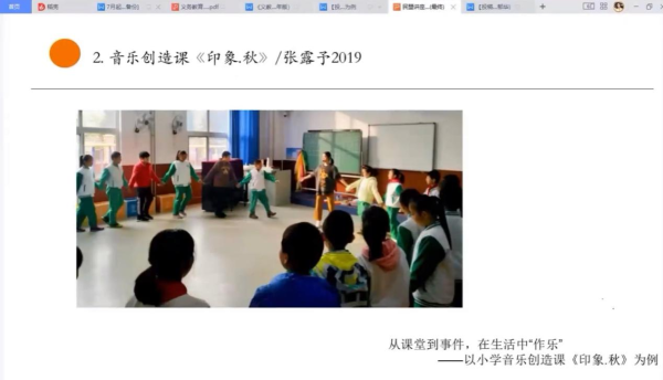 奥尔夫教学法进课堂：音乐教学中的创造力培养——2023年春期翠屏云课堂回声音乐4月网师专项技能培训